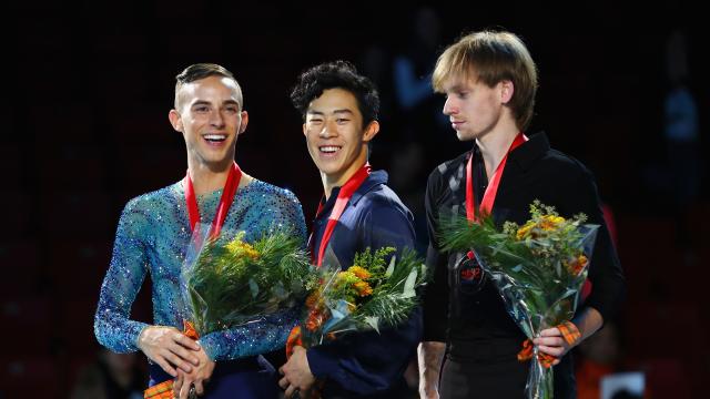 At age 28, Adam Rippon is the elder statesman of the U.S. figure skating delegation