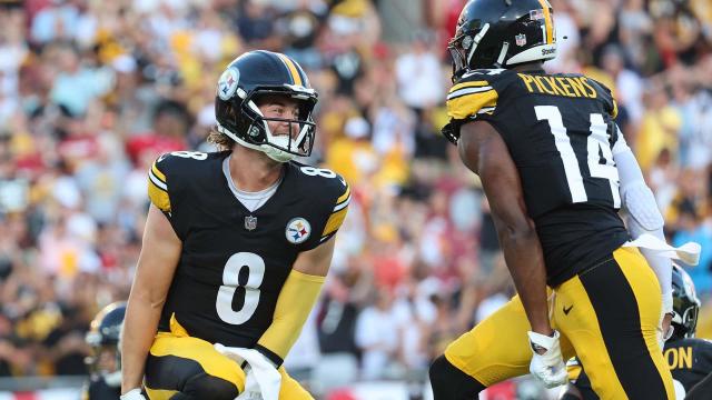 Steelers unveil their throwbacks with a touchdown - NBC Sports