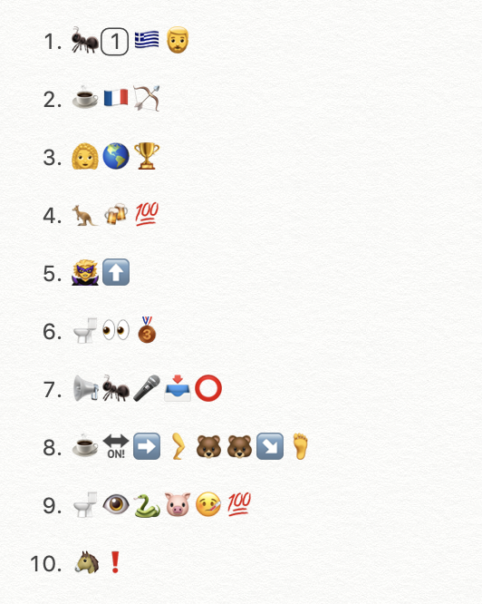 World Emoji day quiz: Can you work out these sports ...