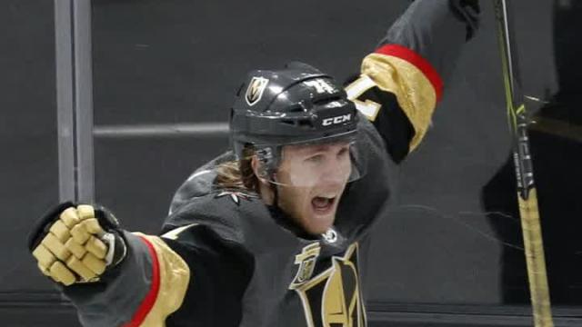 Karlsson's short-handed goal lifts Vegas to division title