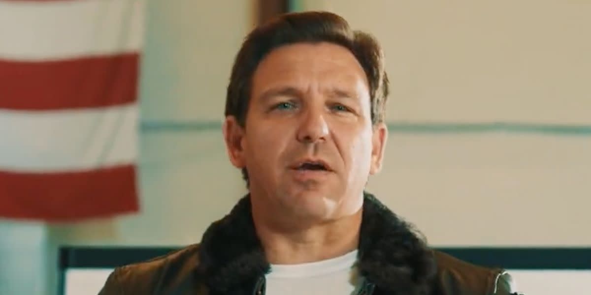 Ron DeSantis Releases 'Top Gun'-Inspired Ad And The Twitter Mockery Is Top-Notch