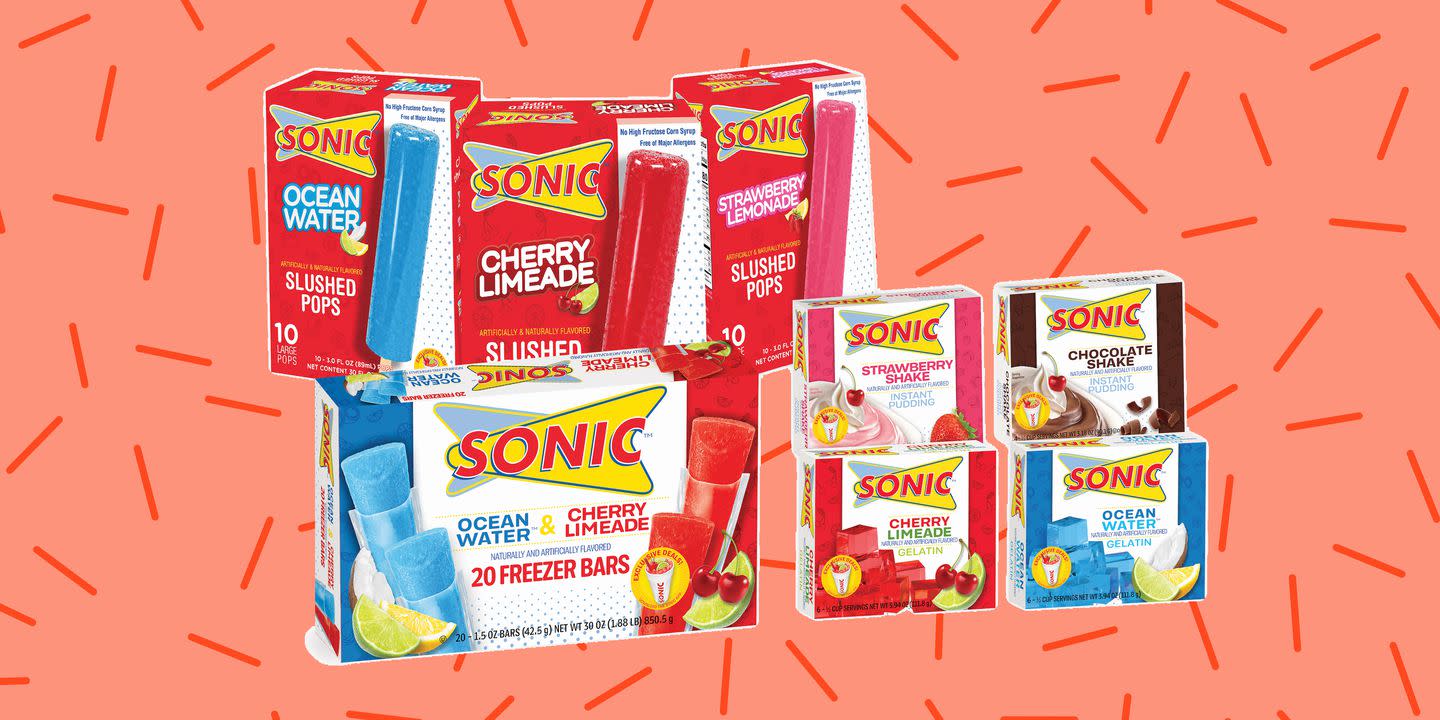 You Can Buy Sonic Slushie Popsicles This Summer