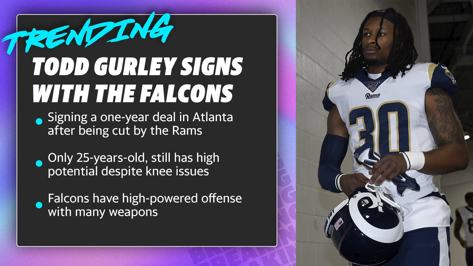 Welcome to Atlanta, Todd Gurley