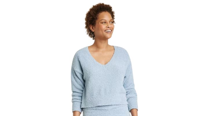 This cozy sweater lounge set looks a lot like Kim Kardashian's Skims, but  you can get it at Target