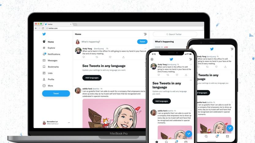 Twitter redesign