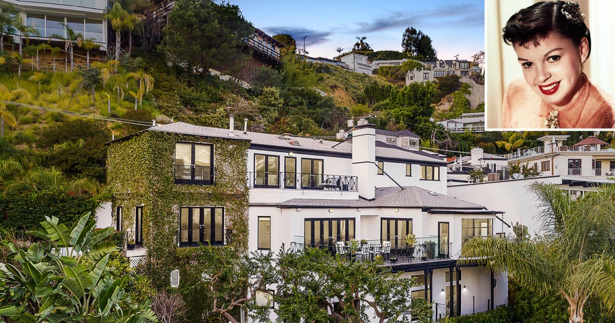 See Inside Judy Garland's Former Hollywood Hills Home, Now Listed for