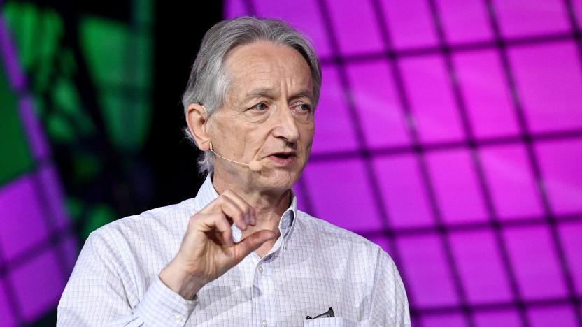 Geoffrey Hinton at Collision 2023