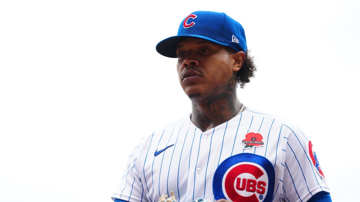 Chicago Cubs pitcher Marcus Stroman poses for a portrait after