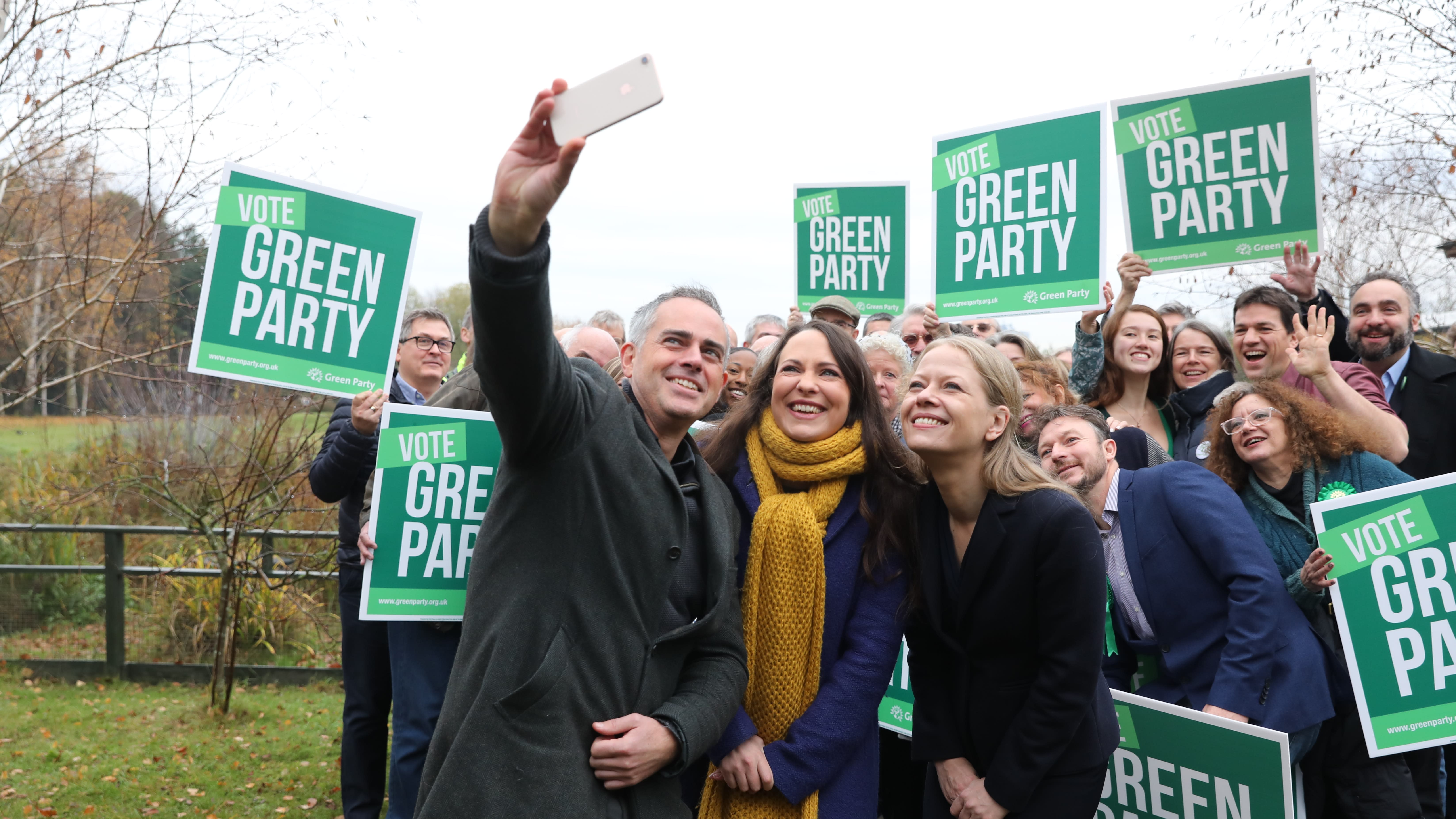 Campaign highlights: Greens launch manifesto as Boris Johnson pulls no punches