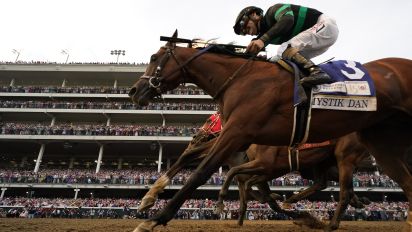 Associated Press - Mystik Dan exerted so much energy winning the Kentucky Derby by a nose in the race's closest finish in 75 years that there was no guarantee his camp would send him to the Preakness