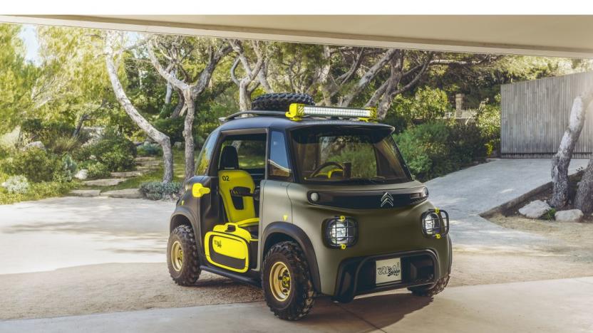 Citroen has transformed its tiny Ami EV into an adorable buggy concept