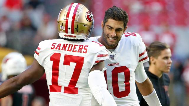 Jimmy Garoppolo addressed his postgame comment to Erin Andrews