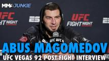 Abus Magomedov promises more exciting fights after UFC Fight Night 241 dominant decision