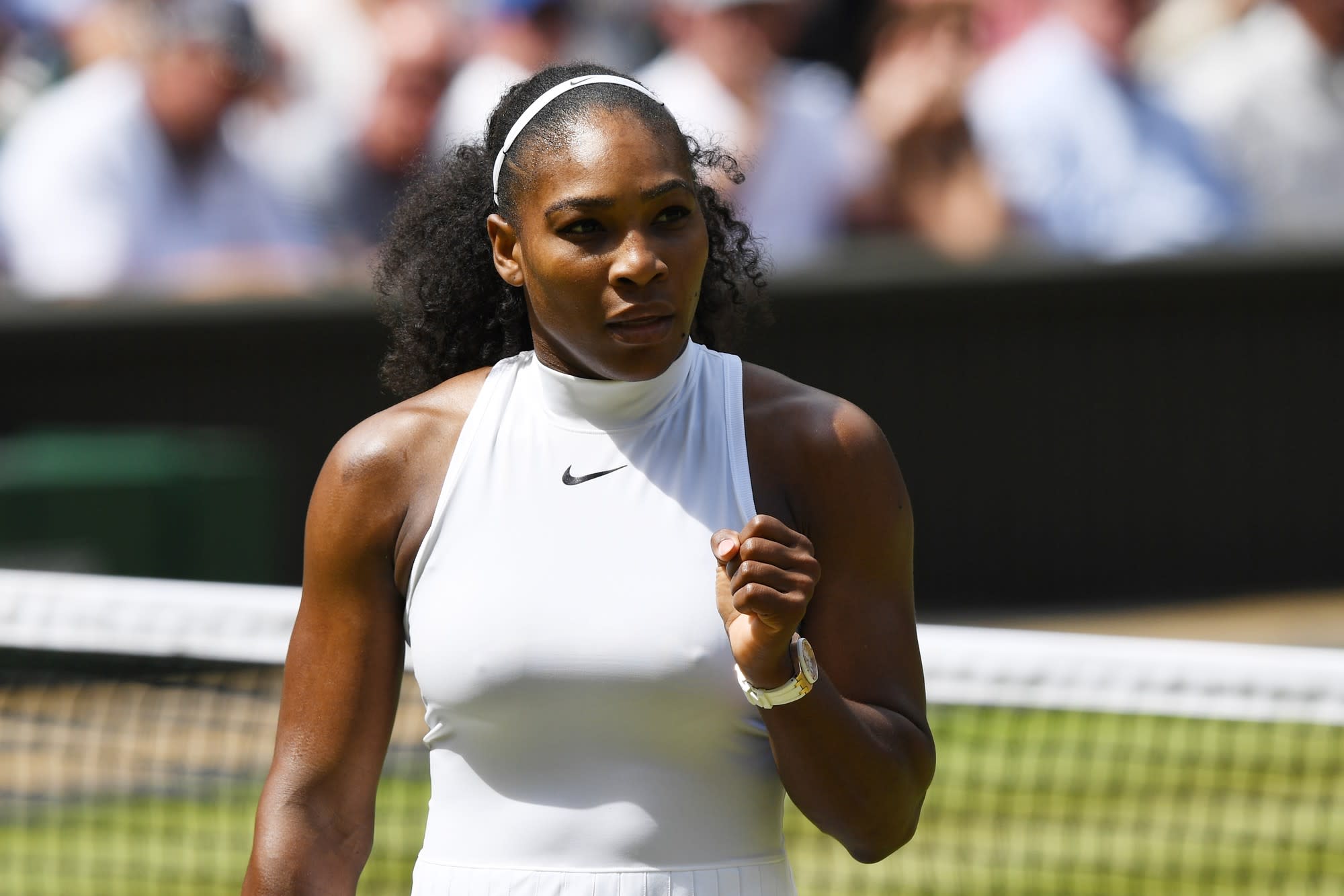 People Are Complaining About Seeing Serena Williams' Nipples As She Do...