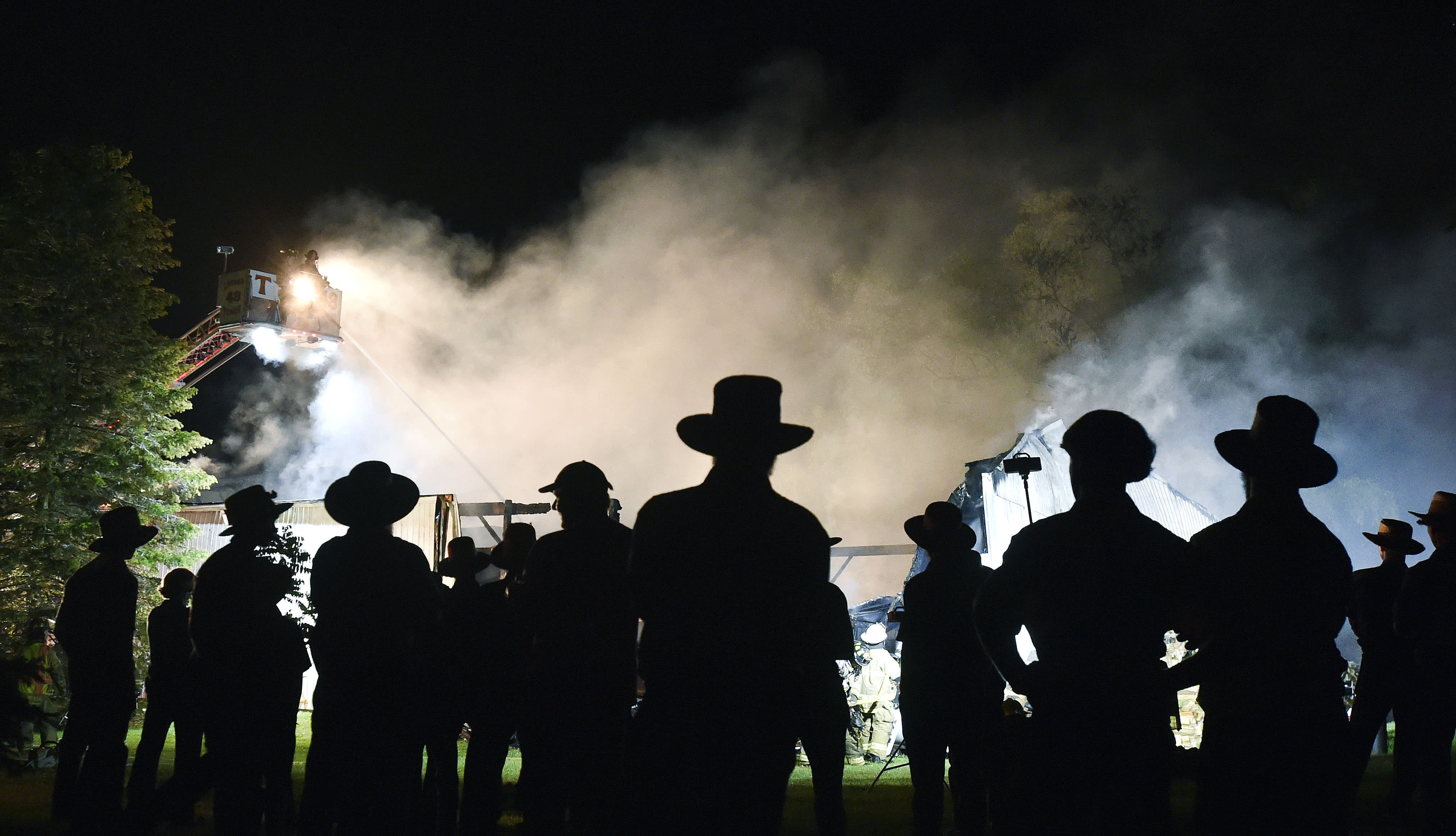 Fire Destroys Barn At Popular Amish Country Produce Stand