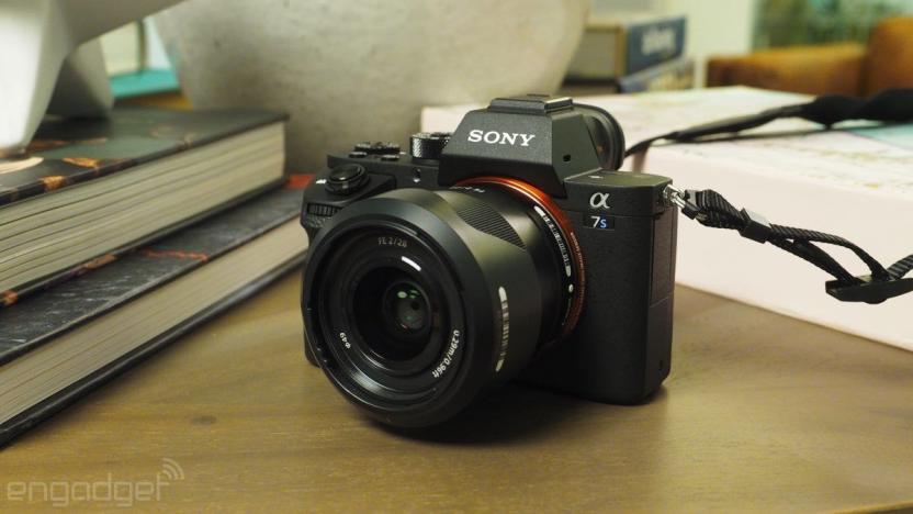 Sony A7S II mirrorless camera