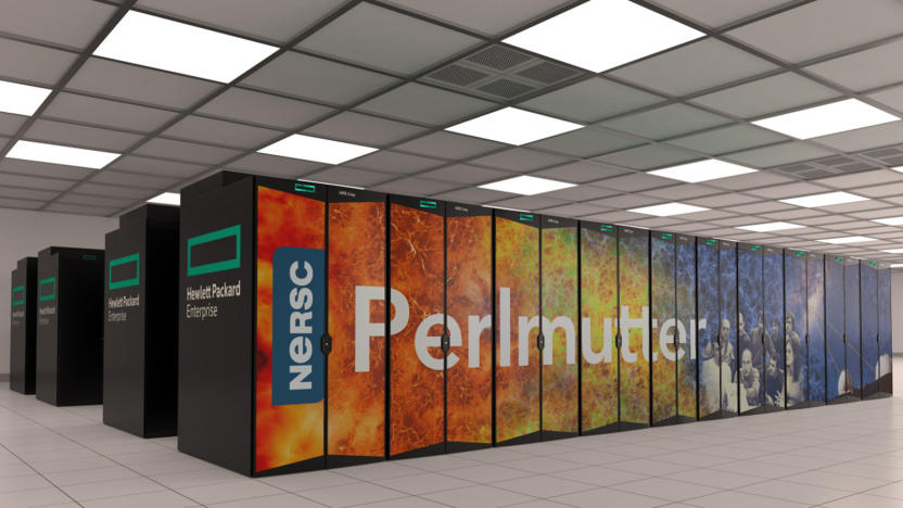 NERSC Perlmutter AI supercomputer