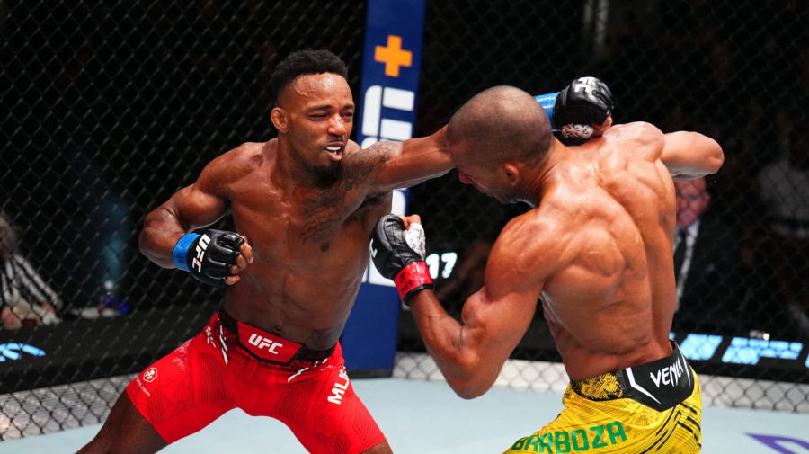 MMA Junkie - Lerone Murphy's first fight on American soil was a success, outpacing Edson Barboza to win the UFC Fight Night 241 main