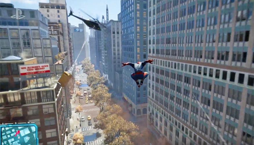 PS4-exclusive 'Spider-Man' in 2018 | Engadget