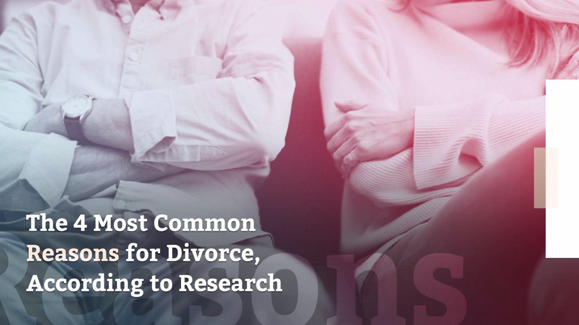 The 4 Most Common Reasons For Divorce According To Research Video 