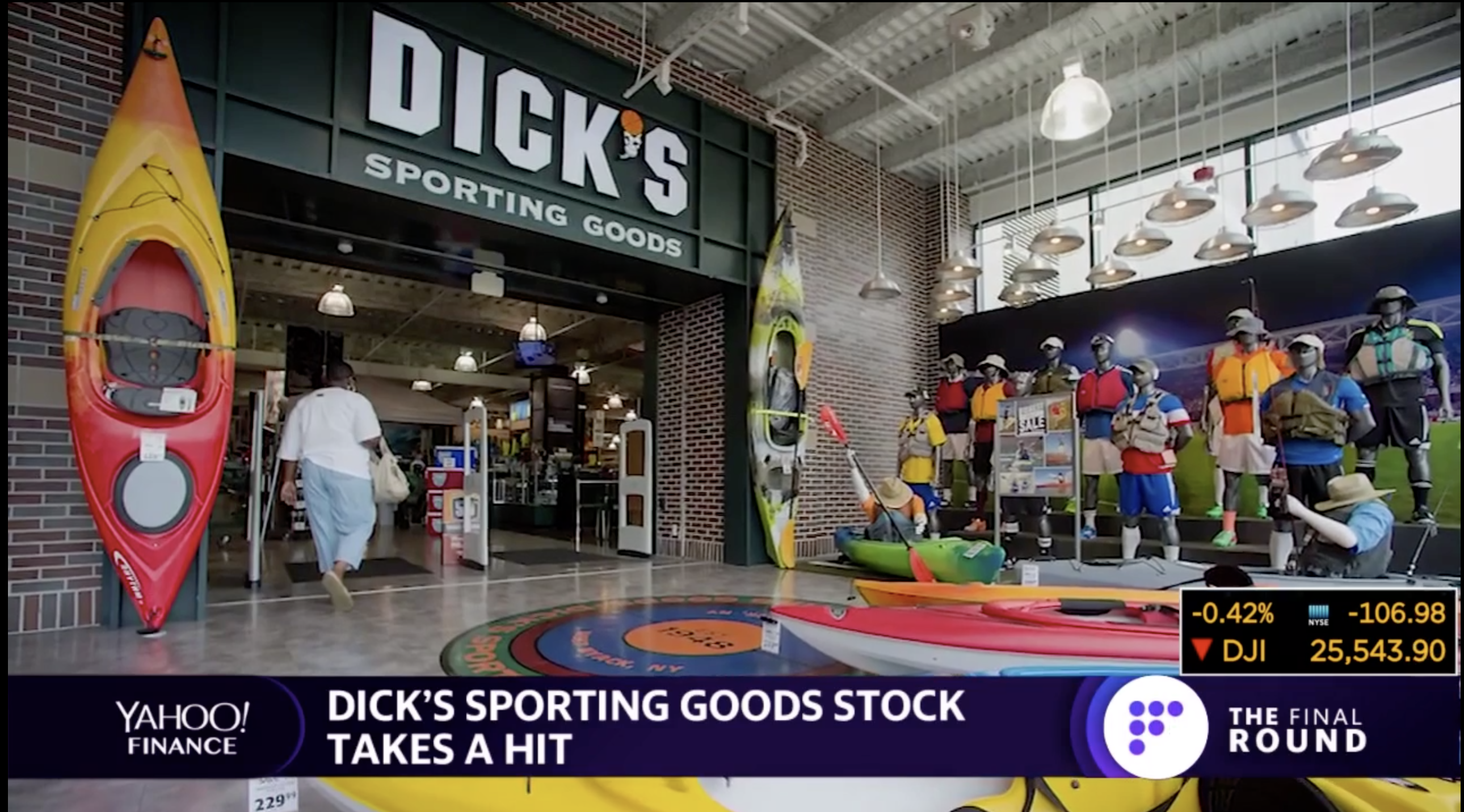 Dick's Sporting Goods Stops Selling Assault-Style Weapons, Raises Age for  Gun Buyers - WSJ
