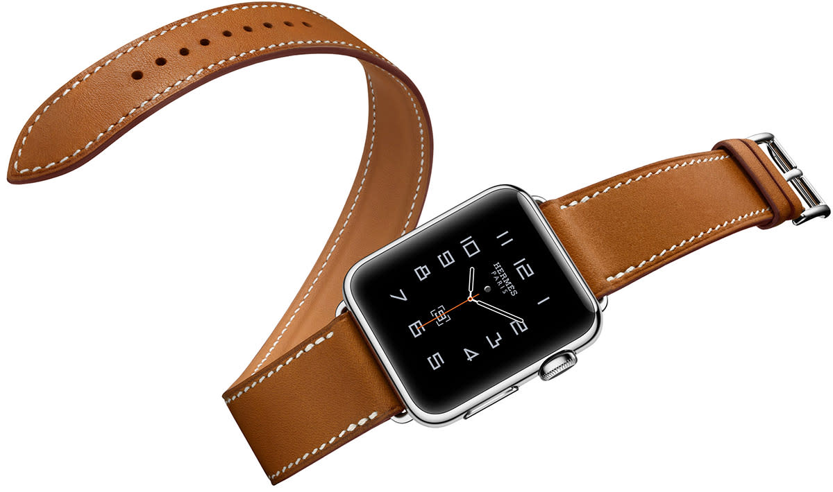 apple watch aluminum with hermes band