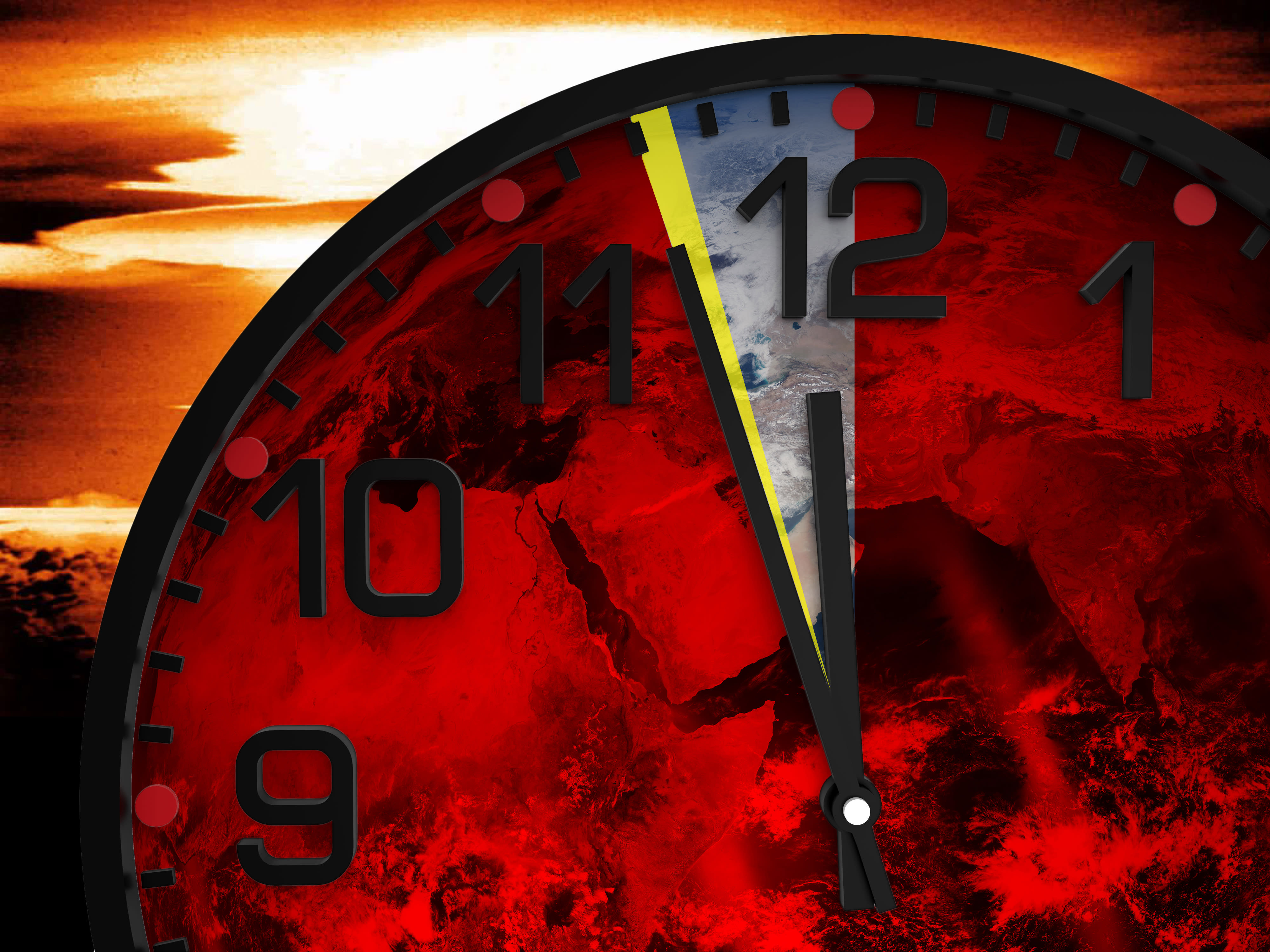 The nuclear 'Doomsday Clock' is closer to midnight than it's been in 58 years