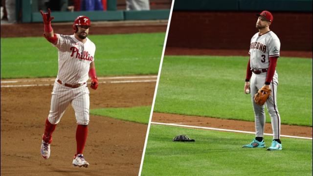Phillies dominate D-backs with 10-0 victory in Game 2 of NLCS