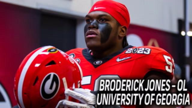 Take a look at top NFL Draft offensive line prospect Broderick Jones' best  plays
