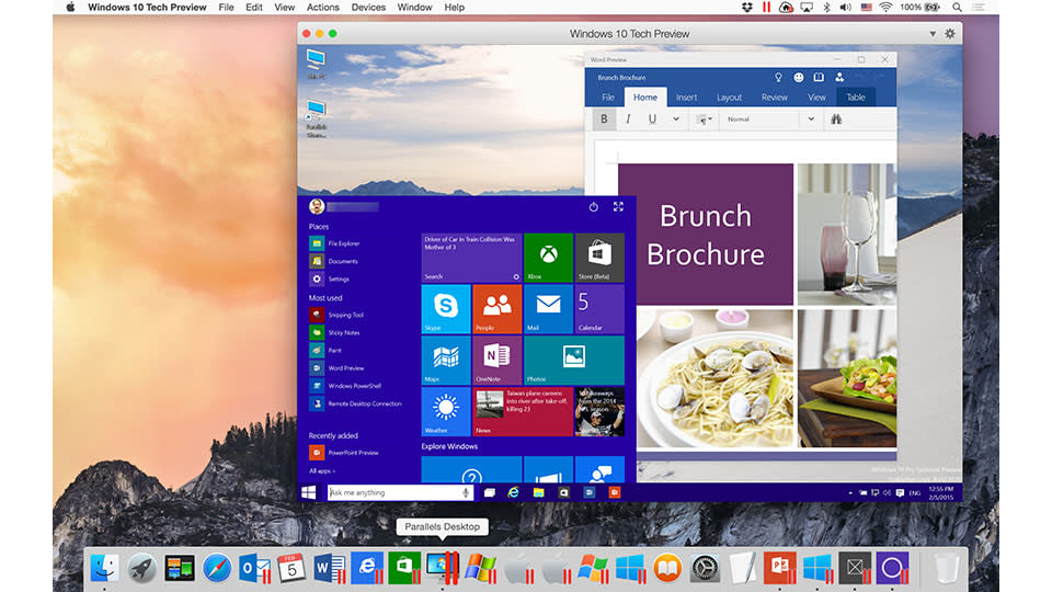 windows 10 for mac review