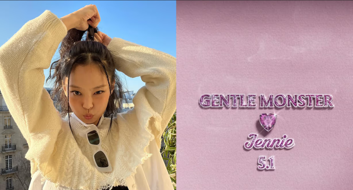 Gentle Monster x Jennie夢幻聯名