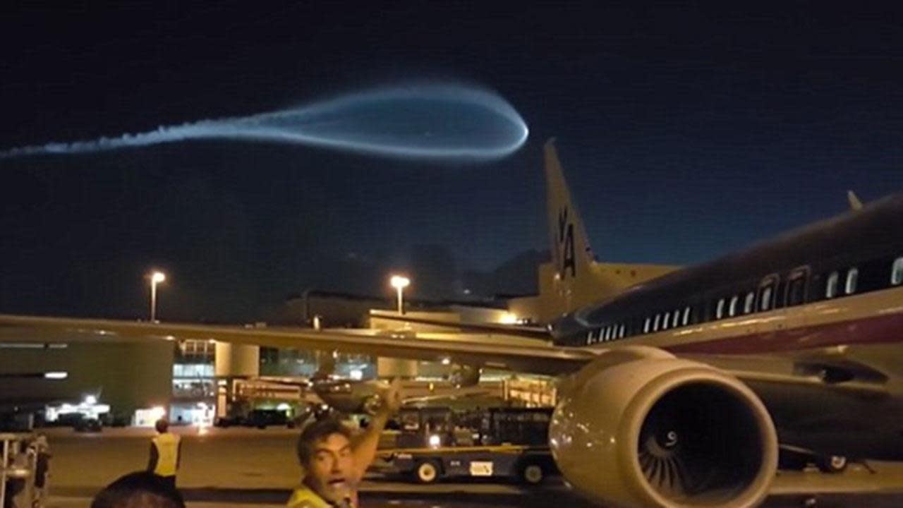 Mystery of 'UFO' spotted above Miami airport revealed