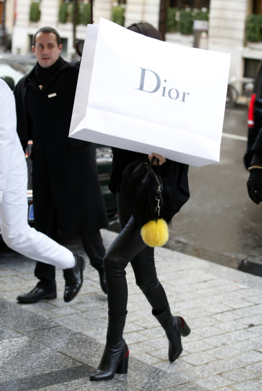 Kendall Jenner Street Style: Dior's Diorever Bag and DiorSplit