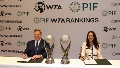  - The women's tennis tour (WTA) on Monday announced "a multi-year partnership" with the Saudi Arabian sovereign wealth fund (PIF), emulating a deal made by the men's tour (ATP) in