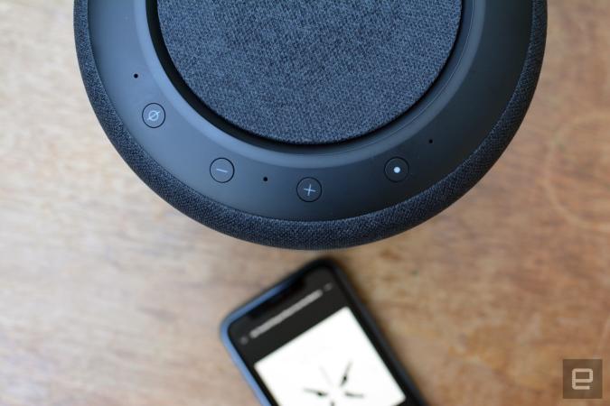 Amazon Echo Studio with iPhone