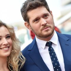 Michael BublÃ©'s wife denies abuse rumours after singer elbows her in new video