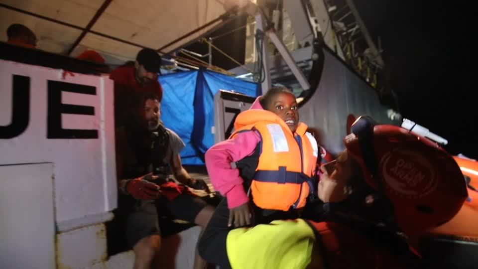 Children among 73 migrants rescued near Libya - Yahoo News UK