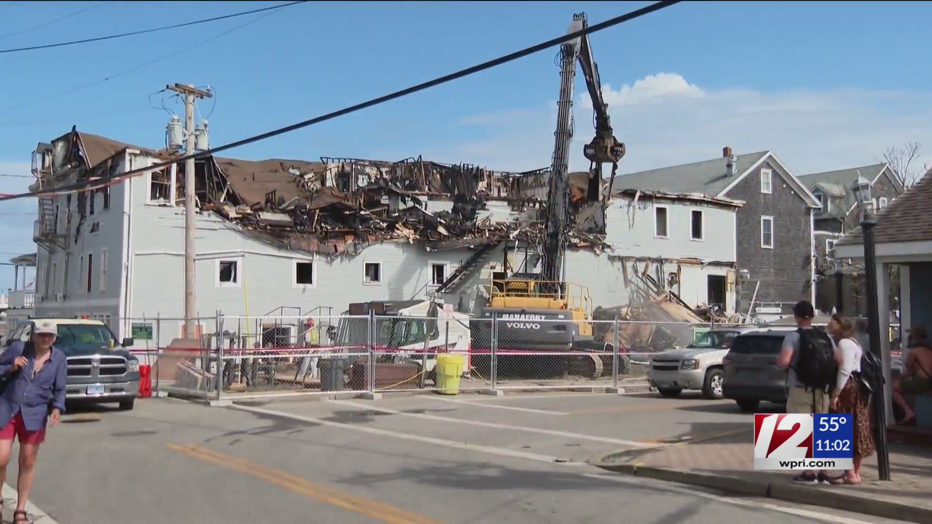 Report: Grease buildup likely fueled Harborside Inn fire