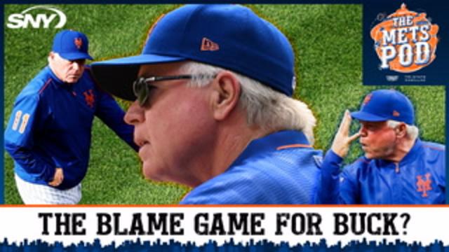 Playing the blame game for Mets manager Buck Showalter, The Mets Pod