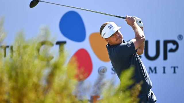 Keith Mitchell's 36-hole record gives him five-stroke lead at THE CJ CUP