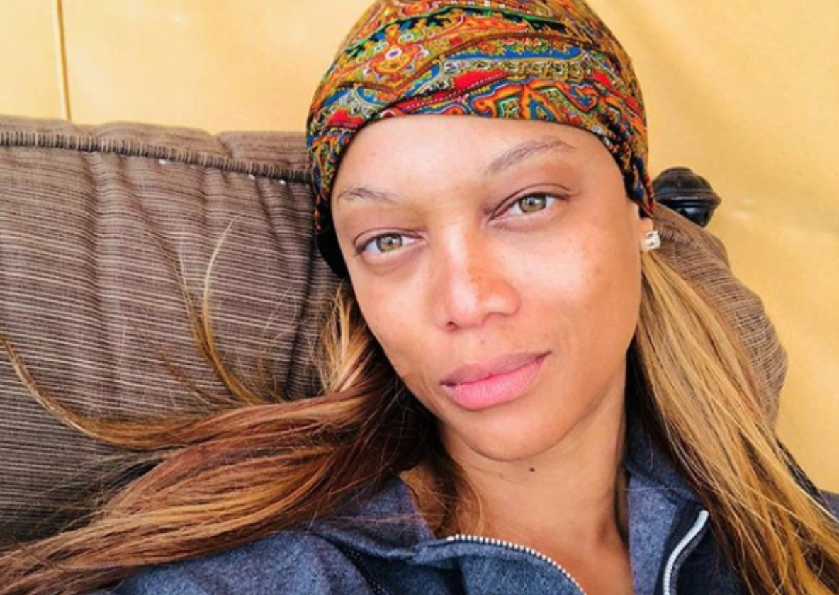 Tyra Banks follows makeup-free selfie with glam photo: 'THIS is REALLY me,  too' - Los Angeles Times