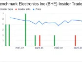 Benchmark Electronics Inc SVP, Chief HR Officer Rhonda Turner Sells 8,000 Shares