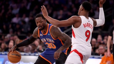 Just another day at the office for Knicks' Jalen Brunson and Julius Randle