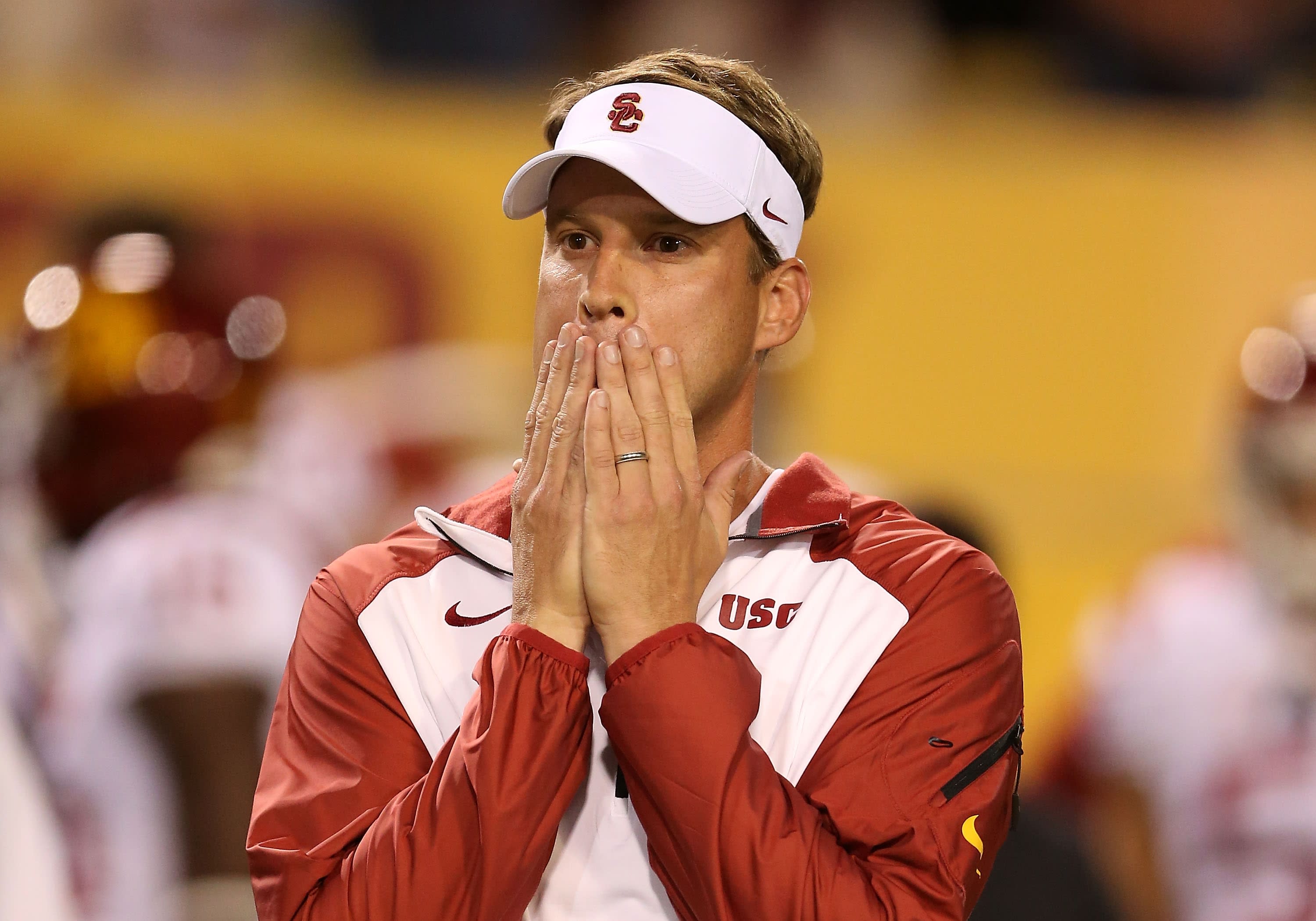 USC couldn't wait until sunrise to fire coach Lane Kiffin