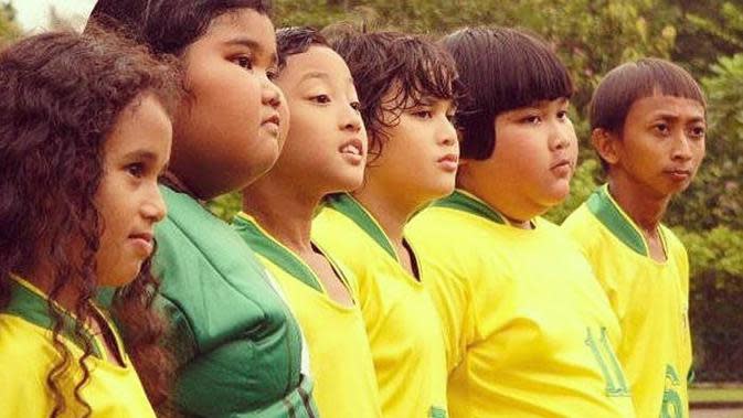 Beda Penampilan 5 Pemain Tim Kampung Bojong Ronaldowati ...