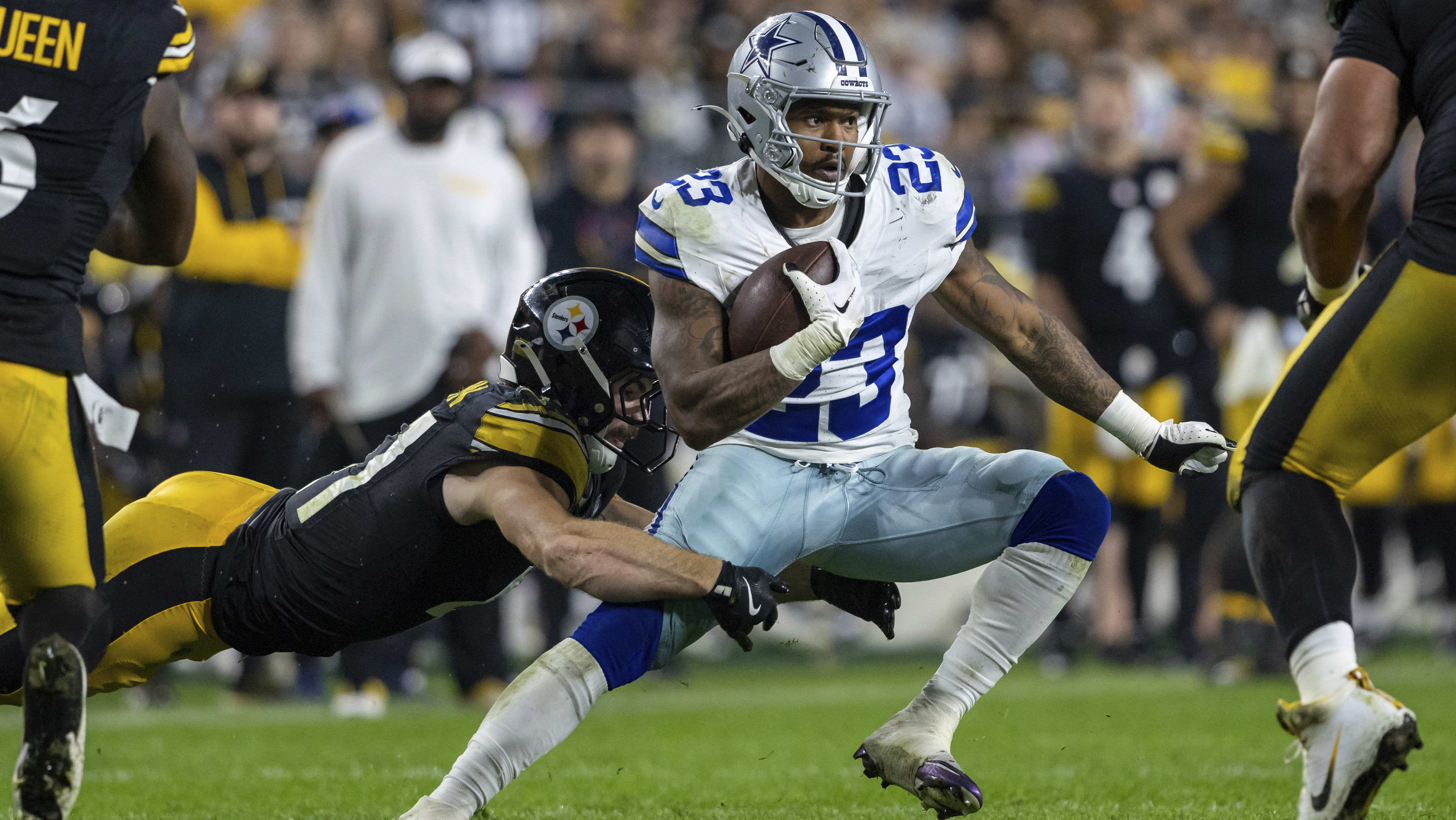 Live updates: Cowboys take lead on Rico Dowdle TD catch