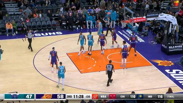 P.J. Washington with an and one vs the Phoenix Suns