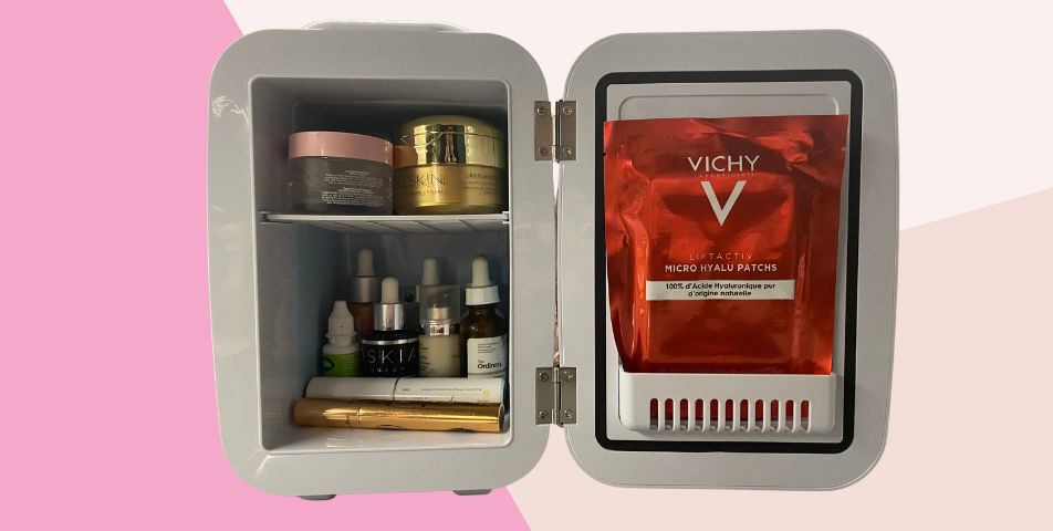 ‘I tried using a mini beauty fridge for my skincare