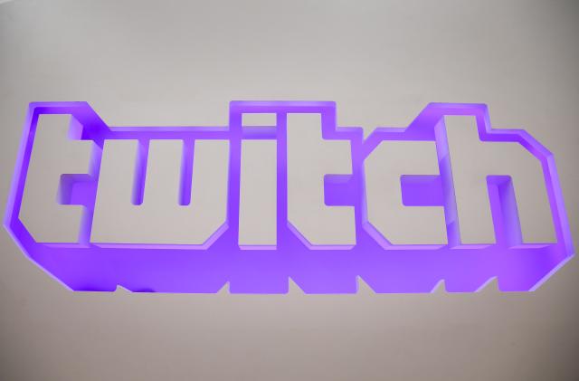 The twitch logo is seen at the offices of Twitch Interactive Inc, a social video platform and gaming community owned by Amazon, in San Francisco, California, U.S., March 6, 2017.  REUTERS/Elijah Nouvelage