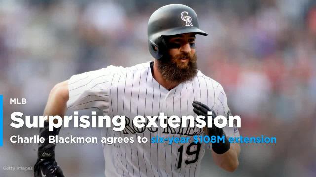 Colorado Rockies news: The case for signing Charlie Blackmon to a one-year  extension - Purple Row